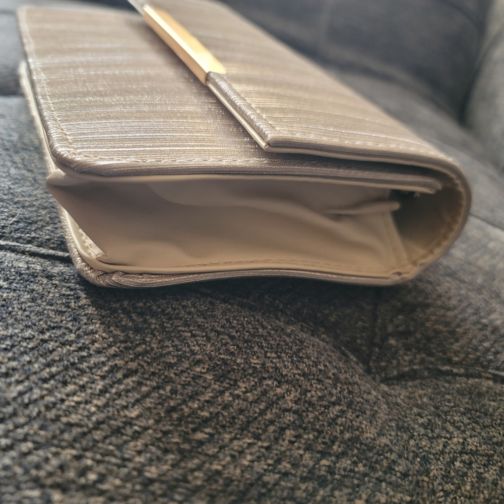Champagne Gold Sparkling Evening Shoulder Bag - Picture 9 of 11
